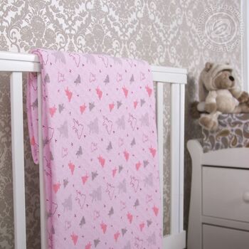 Одеяло-покрывало Мишки-малышки розовый
